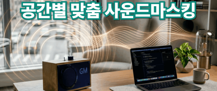 공간의 가치를 바꾸는 음향 기술: 화이트노이즈 효과 원리와 맞춤형 튜닝 솔루션 주파수 튜닝을 통해 공간별 맞춤형 화이트노이즈 효과를 구현하는 프리미엄 사운드 시스템