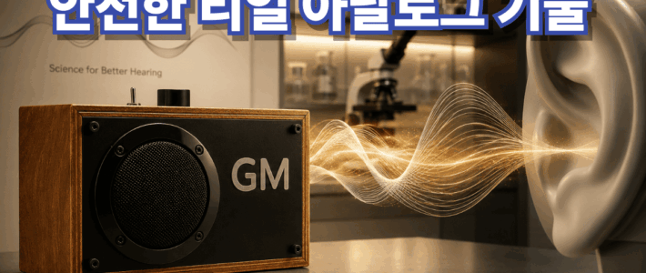귀 아픈 소음은 가라! 청력을 보호하는 화이트노이즈 효과, 안전 설계의 기준 청력 보호 설계가 적용된 뉴 지니어스메이트 아날로그 백색소음기